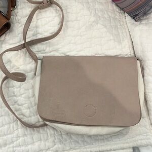 Barney’s NY Leather Flap Bag Crossbody 10x7”